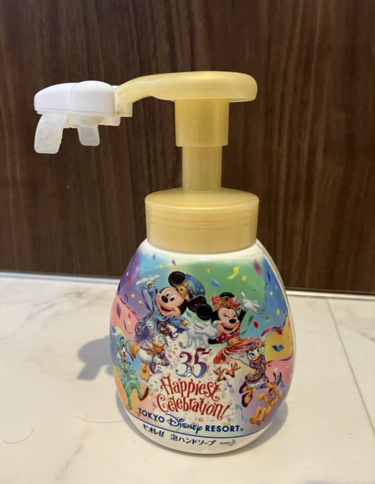 どんな子供も手洗い上手 ミッキーの形の泡が出てくるハンドソープ おまめ家のディズニー大好きブログ
